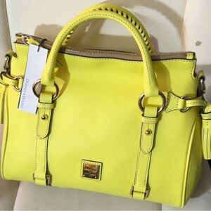 Dooney & Bourke Citron Colored Satchel